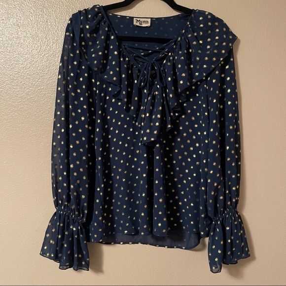 SHOW ME YOUR MUMU Elton Polka Dot Top - Picture 4 of 6